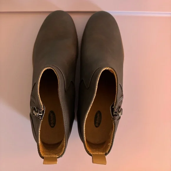 NWT Dr Scholl's Bianca Wedge Bootie - Chocolate Brown - Size 8.5 - Picture 9 of 11